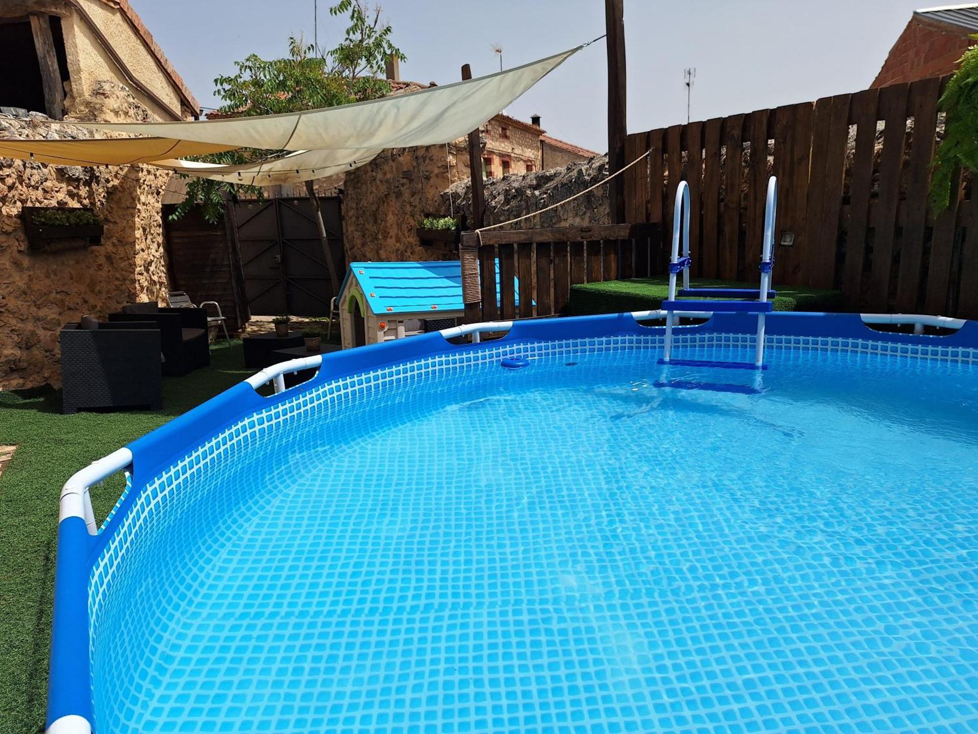 La Hacendera Entre Hoces - 20-28Pax-10 Hab Con Banos En Suite Maderuelo Kültér fotó